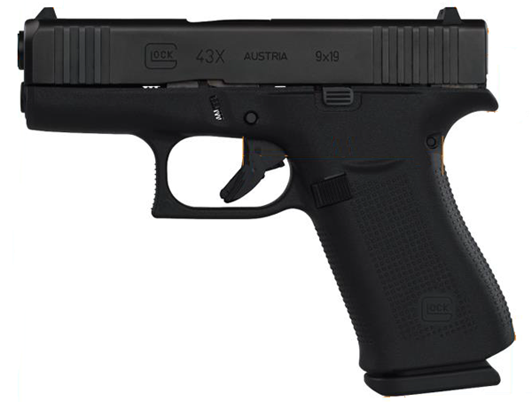 GLK 43X BOLD BLACK 9MM 10RD - Handguns